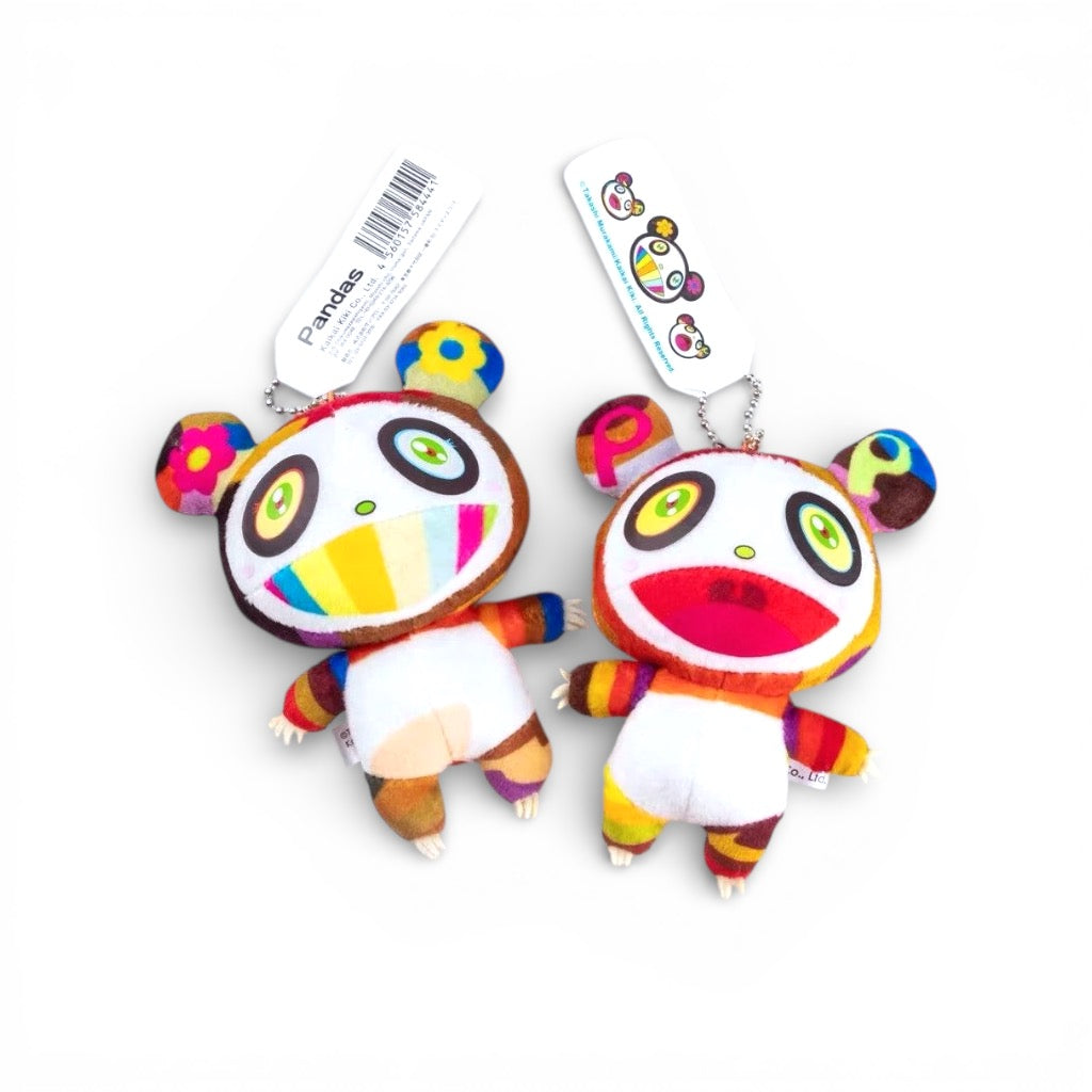 村上隆 Takashi Murakami Panda Plush Keychain