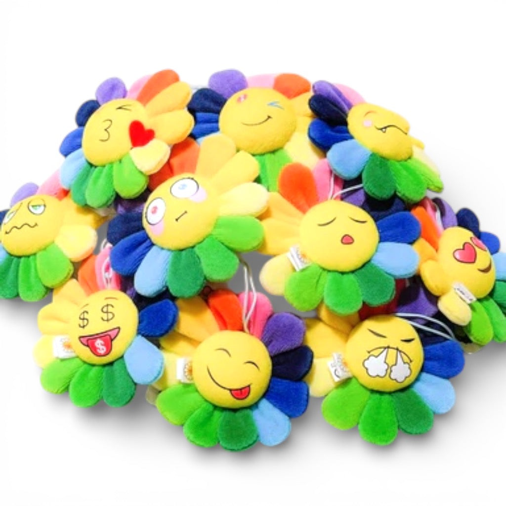 村上隆 Takashi Murakami Emoji Flower Keyring (8cm)