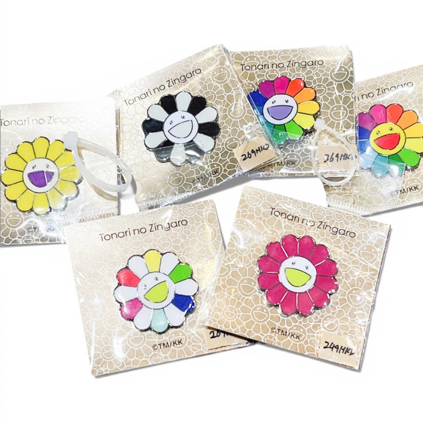 村上隆 Takashi Murakami Flower Metal Pin