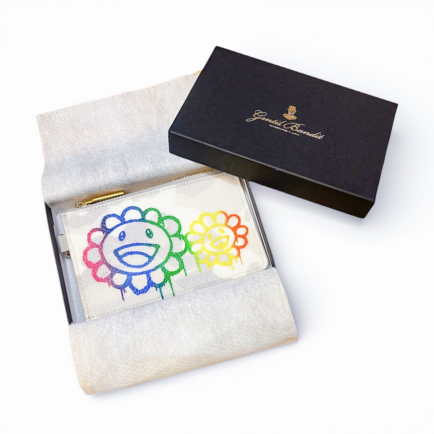 村上隆 Takashi Murakami x Gentil Bandit Zip Wallet