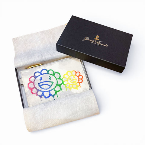 Takashi Murakami x Genti Bandit Zip Wallet