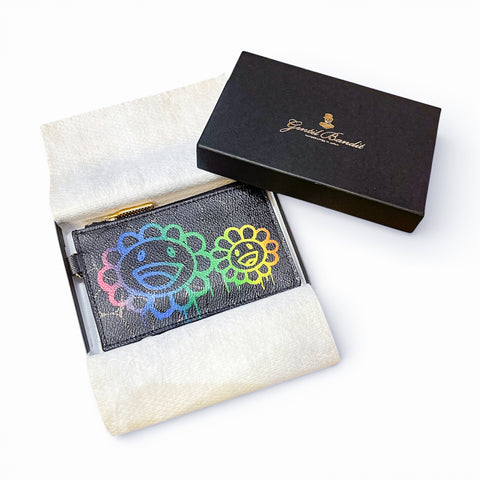 Takashi Murakami x Genti Bandit Zip Wallet