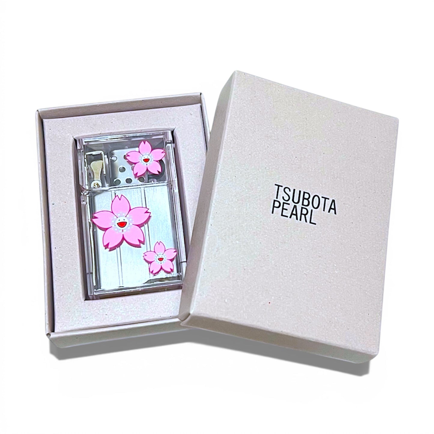 村上隆 Takashi Murakami x TSUBOTA PEARL Sakura Petrol Lighter (Brooklyn Museum Limited)