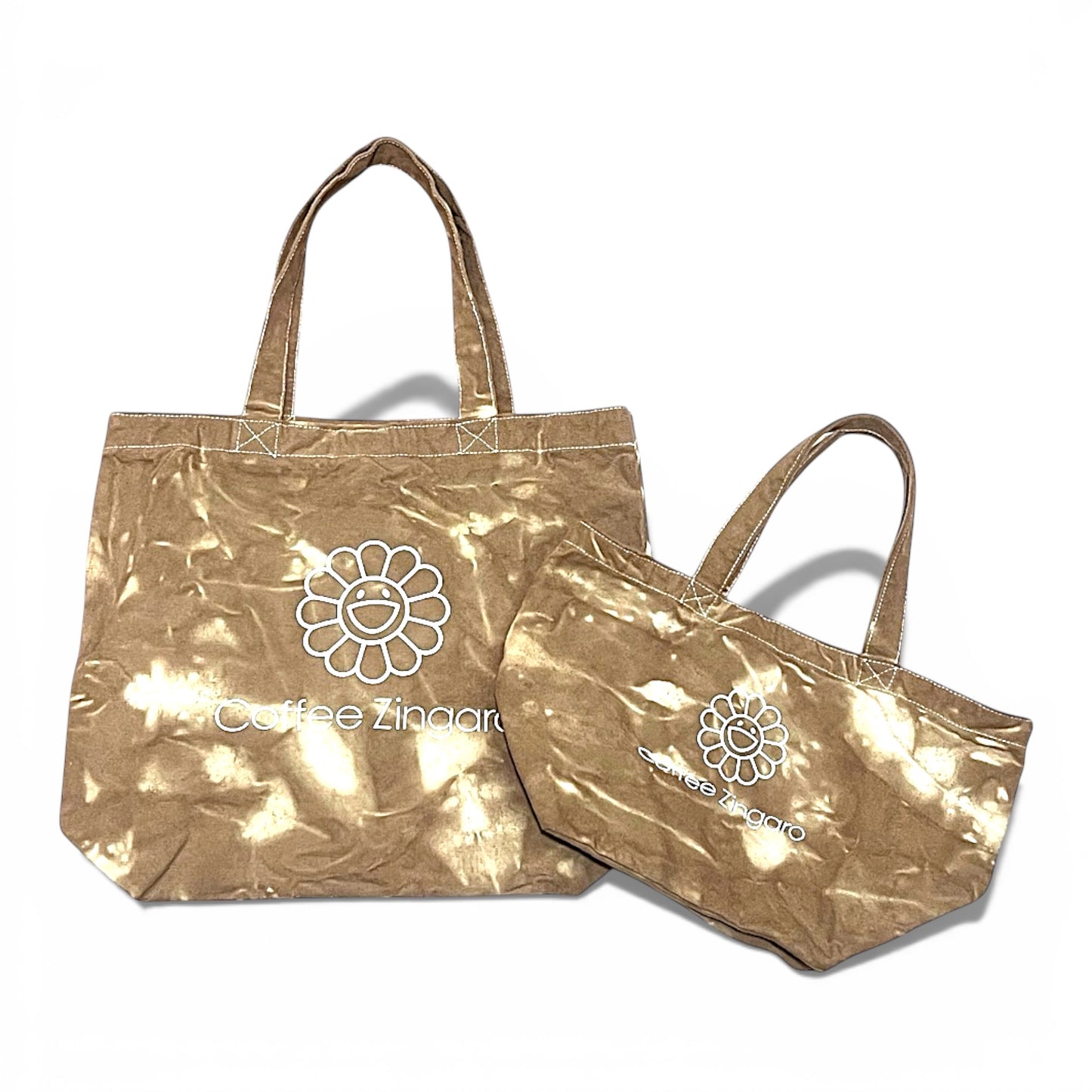 Takashi Murakami Cafe Zingaro Coffee Dyed Tote Bag
