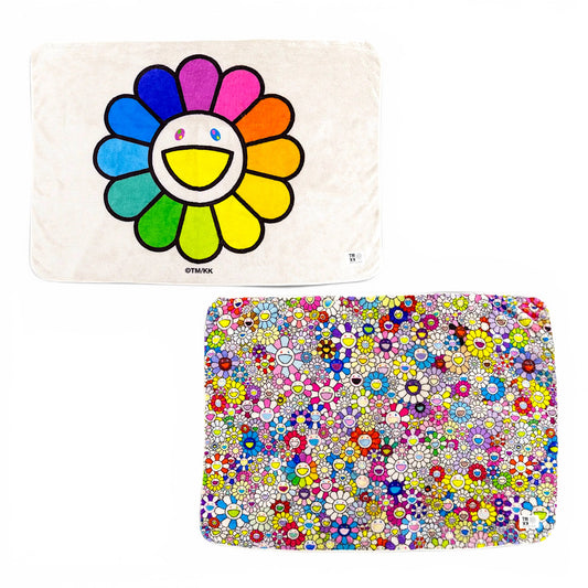Takashi Murakami Flower Blanket