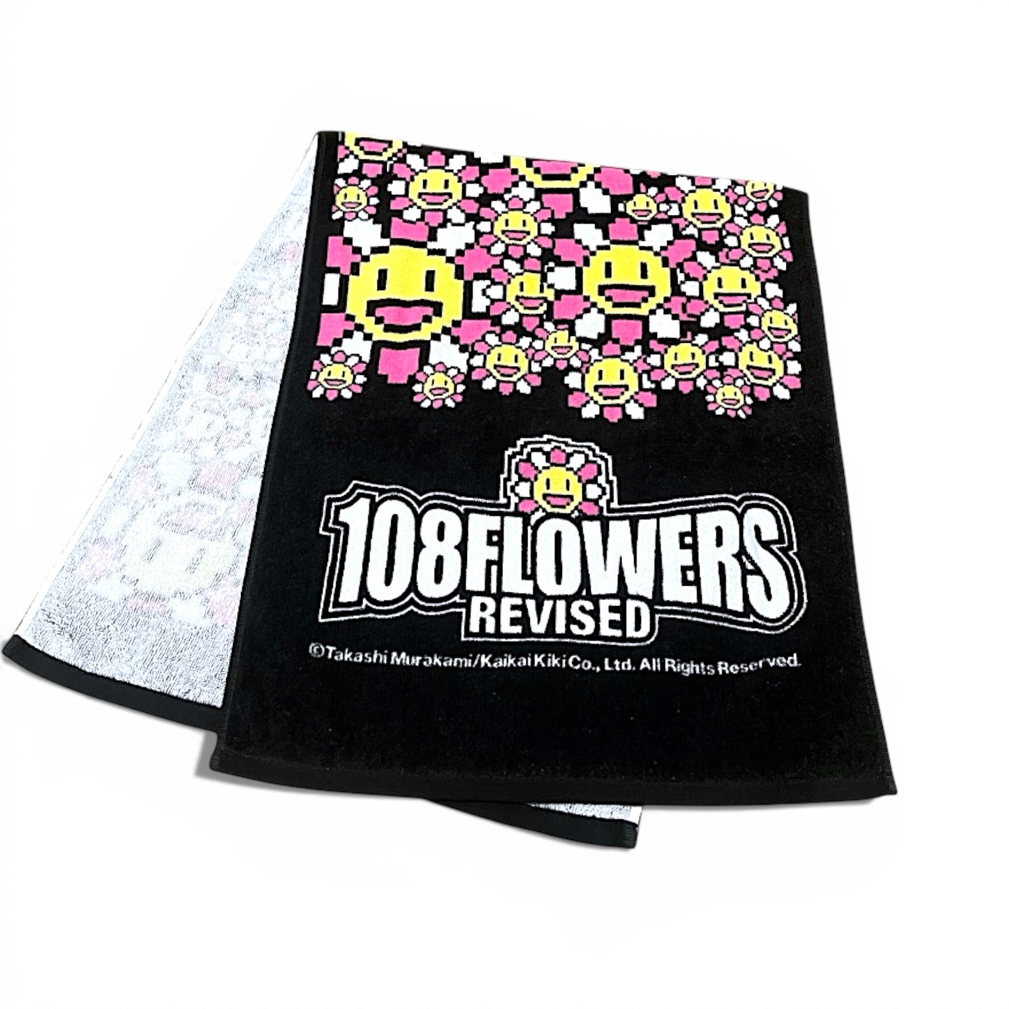 Takashi Murakami 108 Flowers Card REVISED Pop up Limited Towel + Bag Set