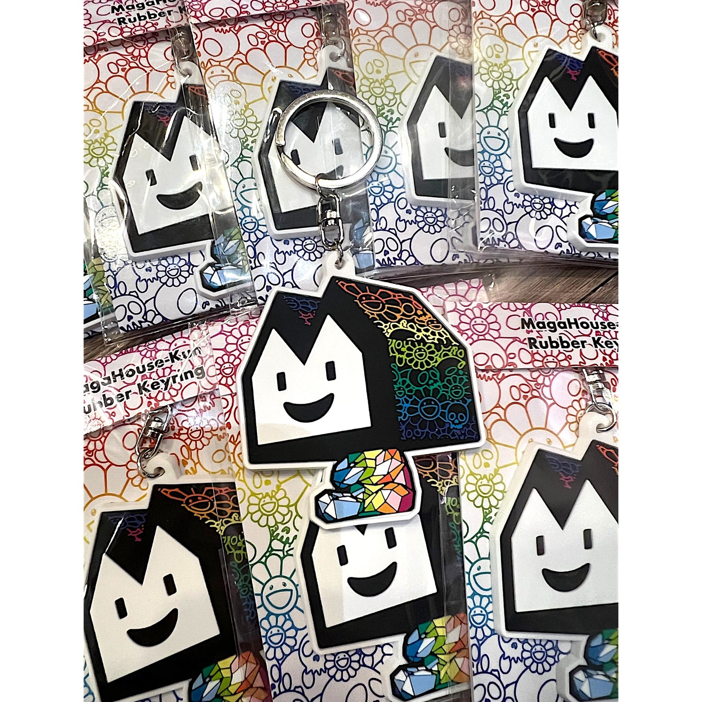 村上隆 Takashi Murakami To Takashi House Magahouse-Kun Keychain