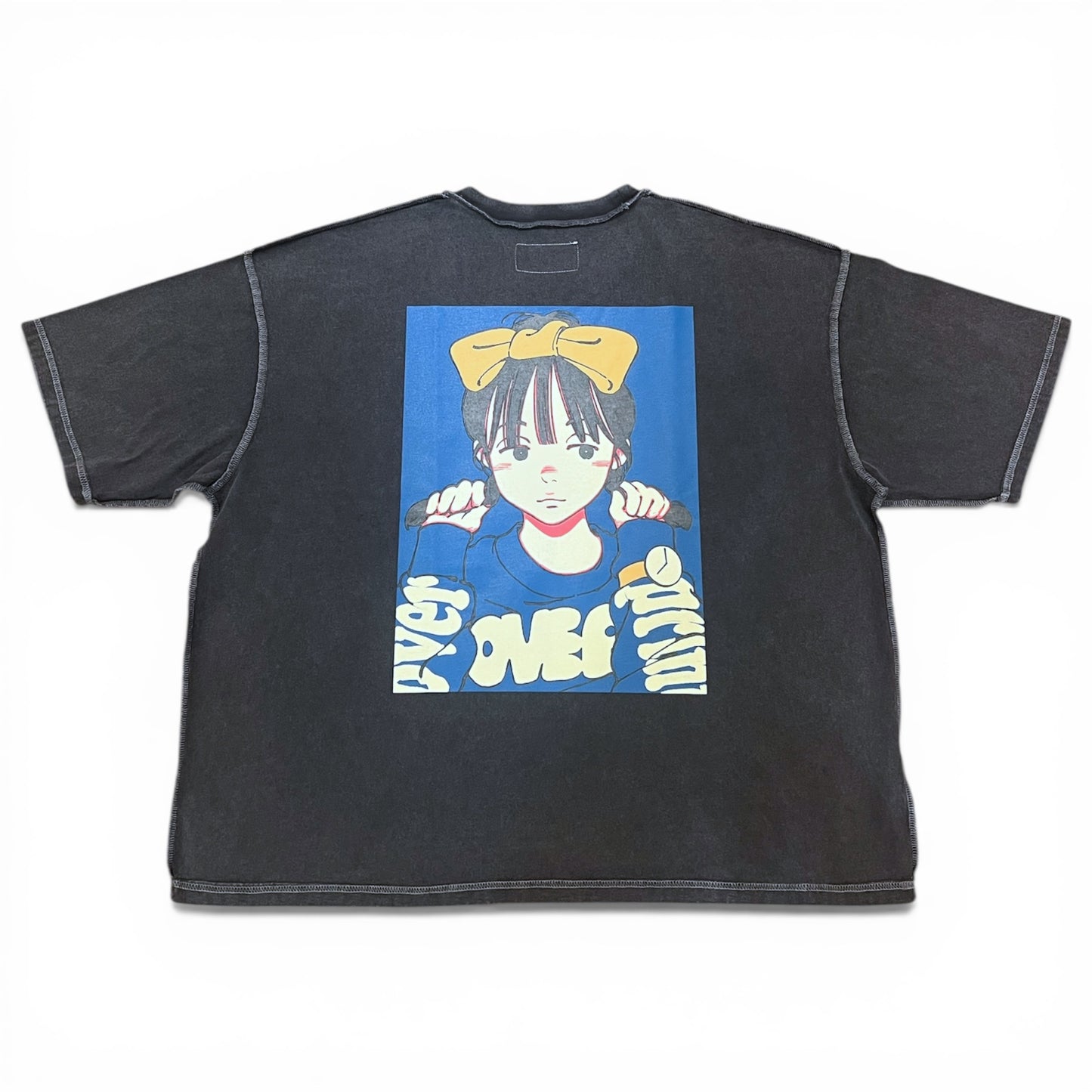 Over Print POP ART Pigment Tee Ver:11 *Glow in the dark