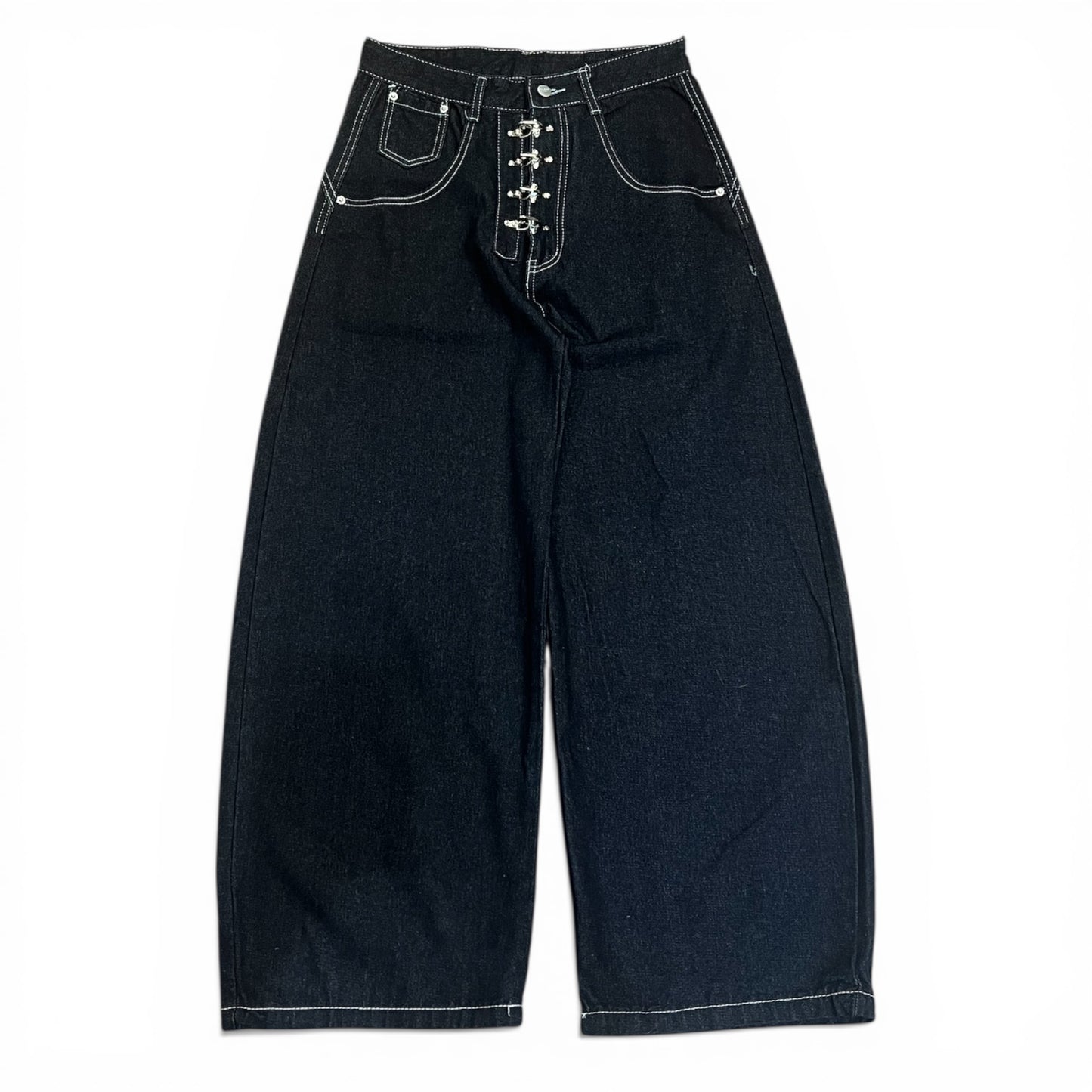 Rigid Denim Pants