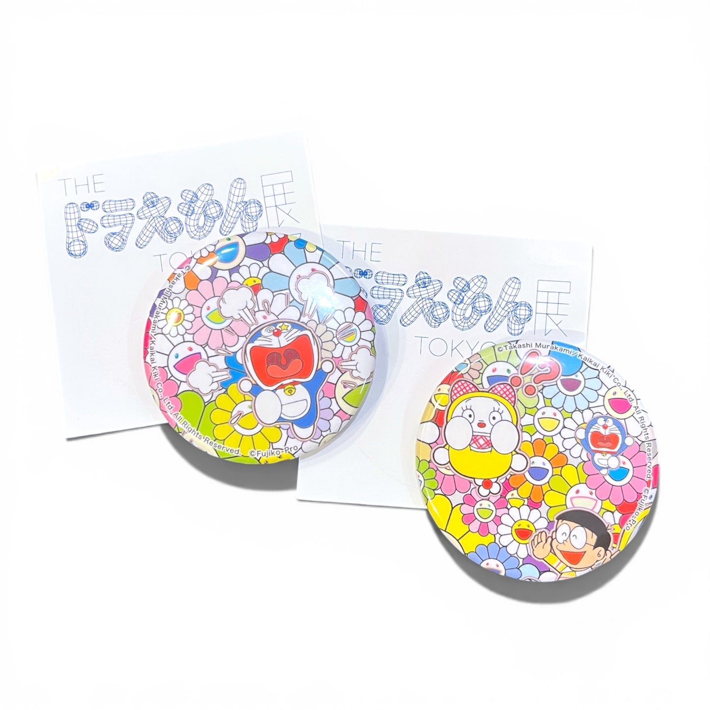 村上隆 Takashi Murakami x Doraemon Pin Set
