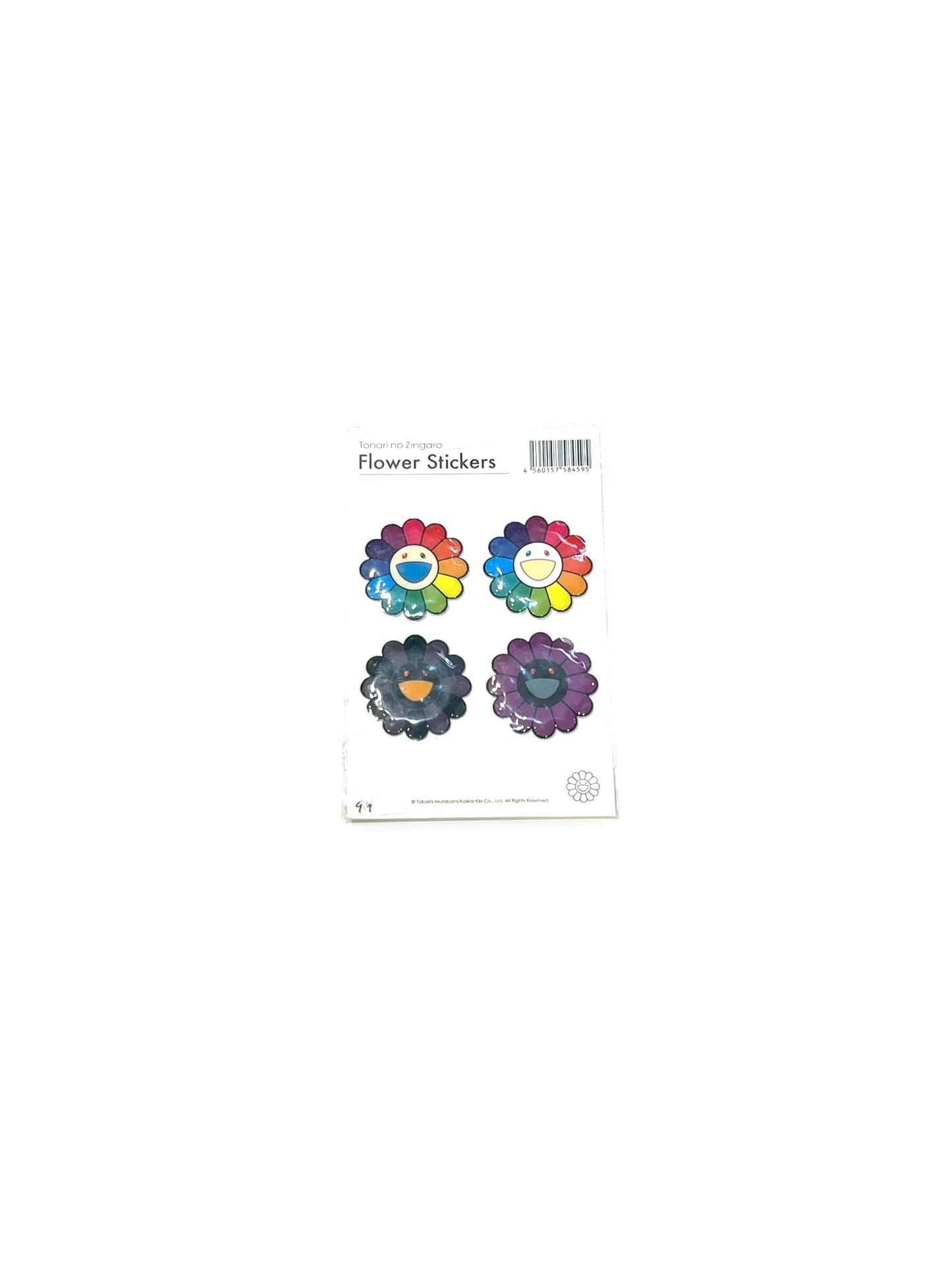 村上隆 Takashi Murakami Zingaro Pump Flower Stickers