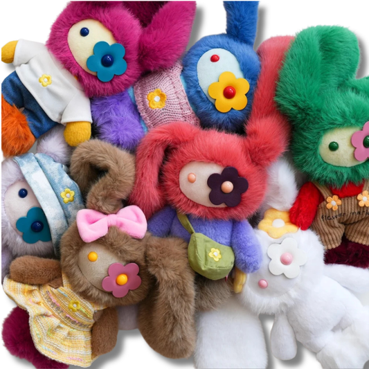 (現貨) JUJU x Ny Flower Market Plush Keychain Blind Box Cj Hendry