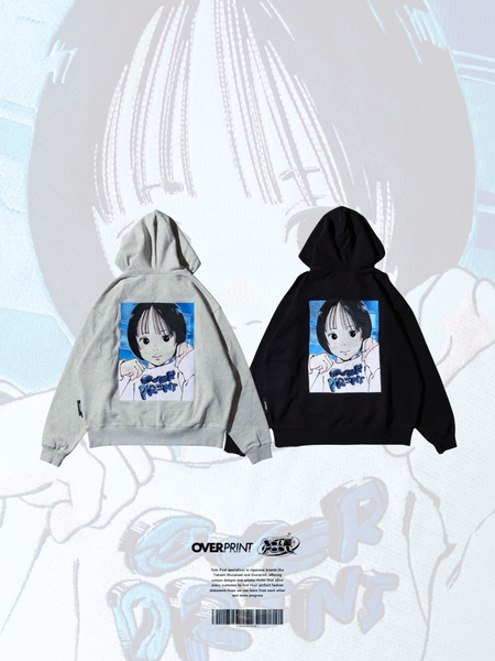 Over Print Pop Art Zip Hoodie Ver:21 (EMB Ver.) – SOLE.POOL
