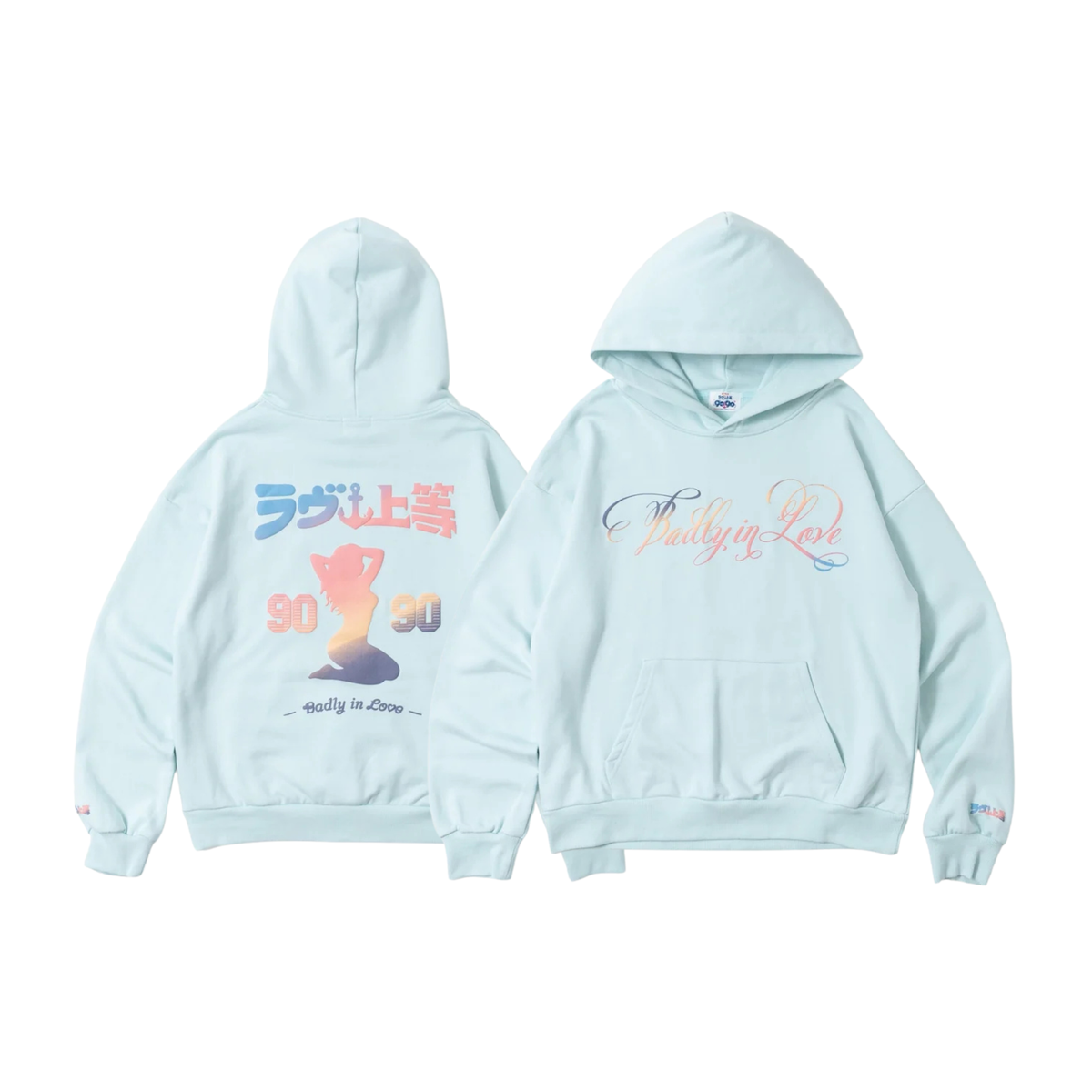 9090×ラヴ上等 Twilight Sexy Logo Hoodie