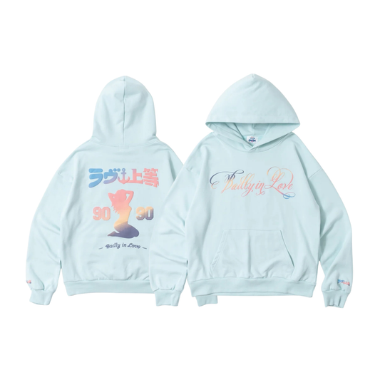 9090×ラヴ上等 Twilight Sexy Logo Hoodie