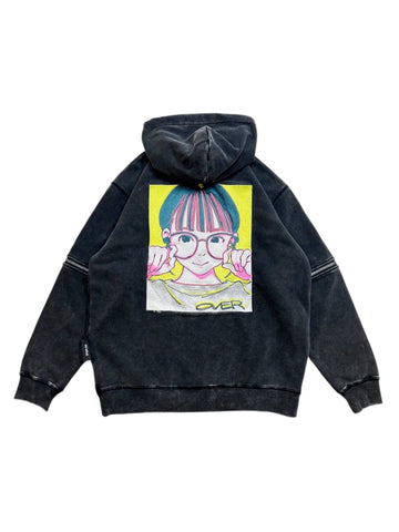 Over Print Pop Art Hoodie Ver:16 (EMB Ver.) & TOYS