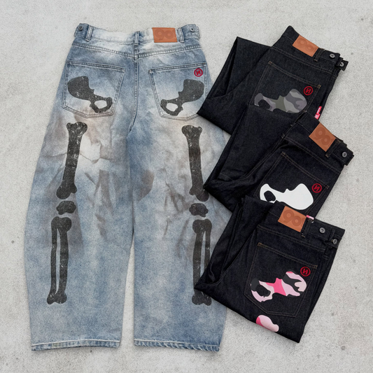 (預訂) 9090 Bone Hand Denim Pants 26FW (發售後7-14個工作天到貨）
