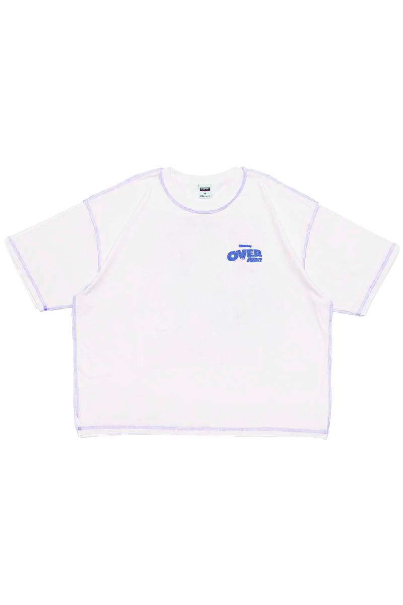 (預訂) Over Print Pop Art Tee Ver:24 *Glow in the dark (White / Grey)