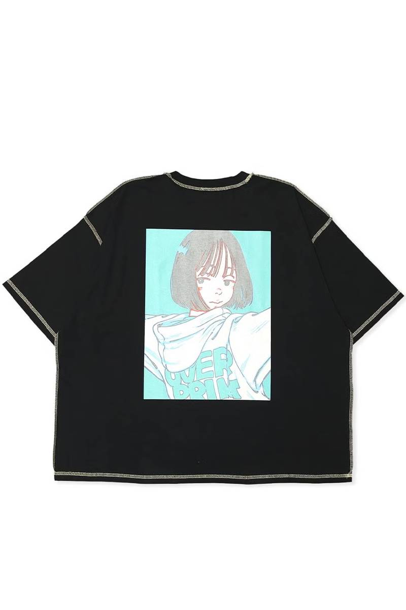 (預訂) Over Print Pop Art Pigment Tee Ver:20 *Glow in the dark (約7-14個工作天到貨)