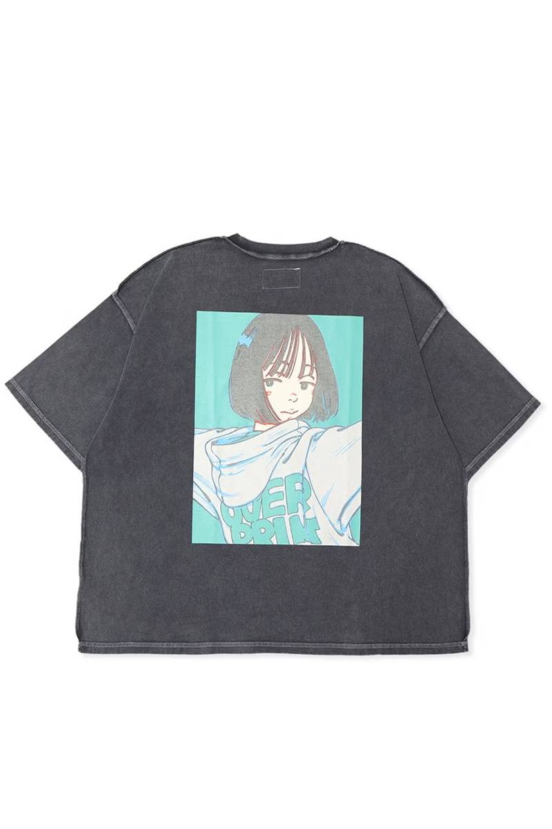 (預訂) Over Print Pop Art Pigment Tee Ver:20 *Glow in the dark (約7-14個工作天到貨)