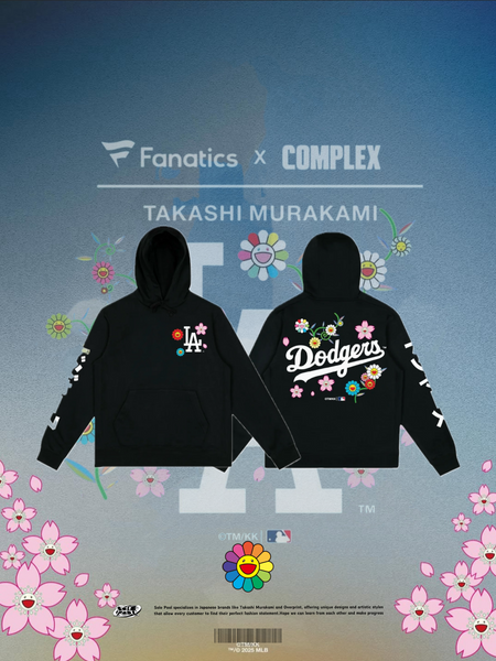 新作 日本未発売TAKASHI MURAKAMI × Dodgers パーカー Los Angeles Dodgers Takashi Murakami Tokyo Series Blue