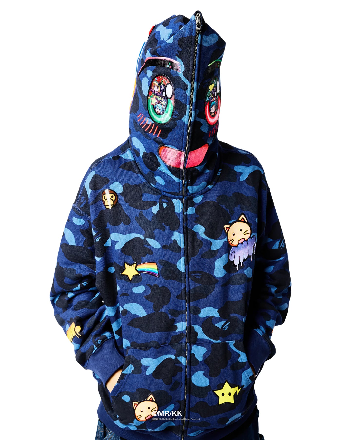 BAPE x Mr. Shark 岩本正胜 Full Zip Hoodie