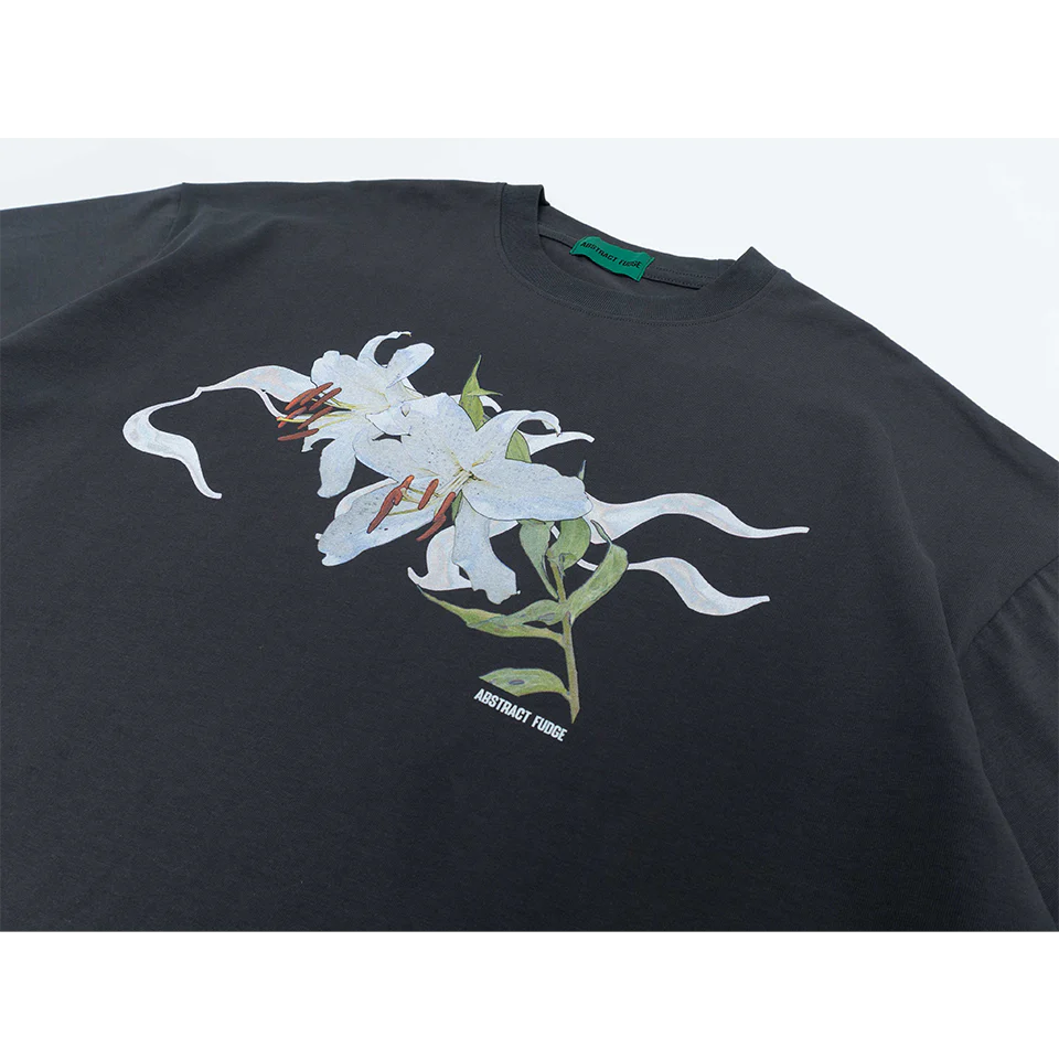 Abstract Fudge Casablanca Tee (Dark Grey)