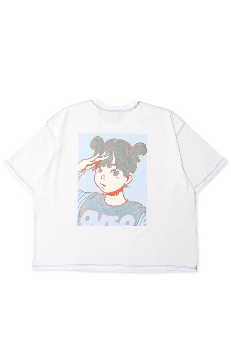(預訂) Over Print Pop Art Pigment Tee Ver:19 *Glow in the dark (約7-14個工作天到貨)