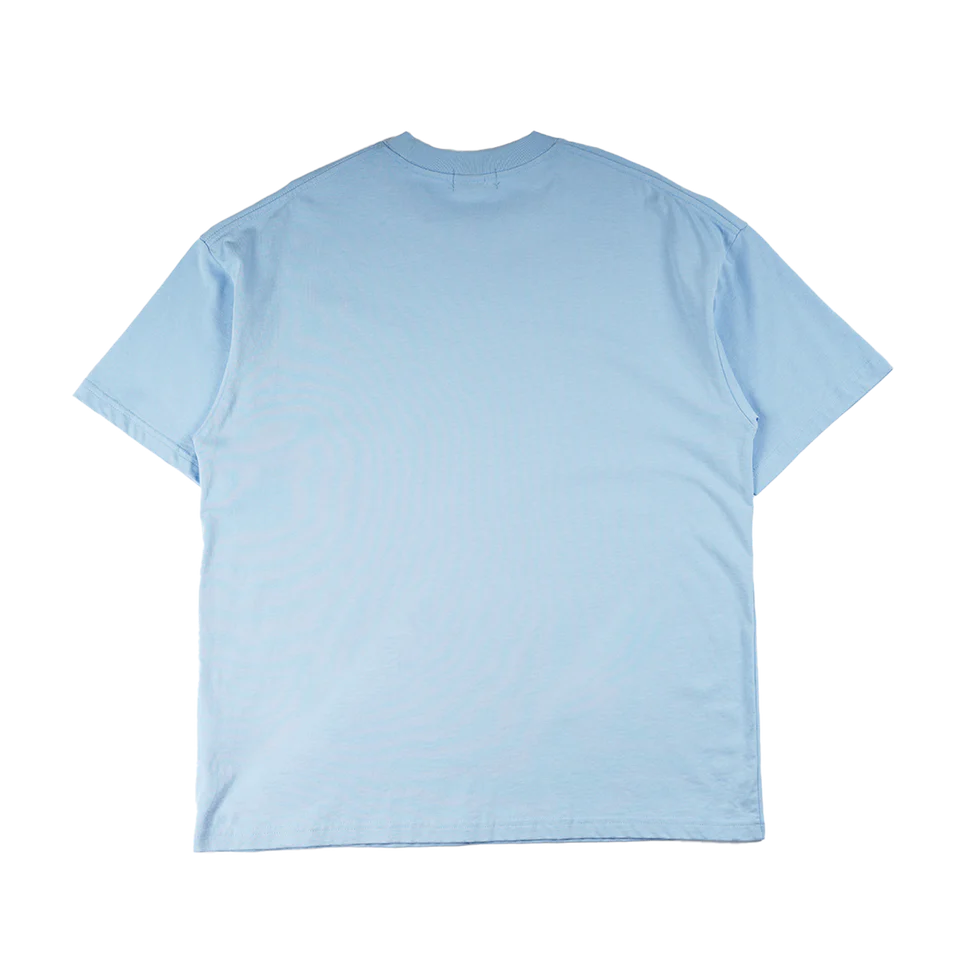 Abstract Fudge Bath Time Tee (Light Blue)