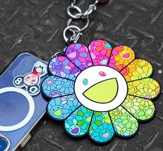 村上隆Takashi Murakami Flower Rubber Keyring – SOLE.POOL