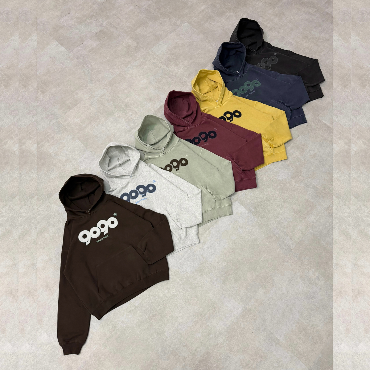(預訂) 9090 OG Logo Stitched Hoodie (發售後7-14個工作天到貨)