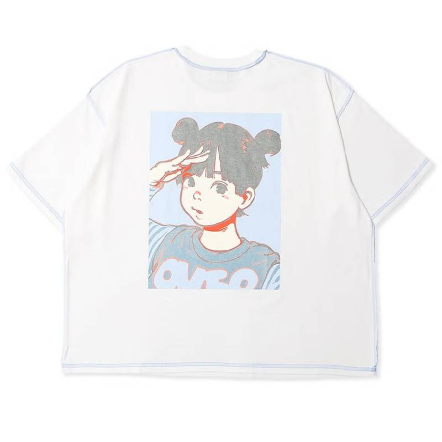 (現貨/預訂) Over Print Pop Art Pigment Tee Ver:19 *Glow in the dark