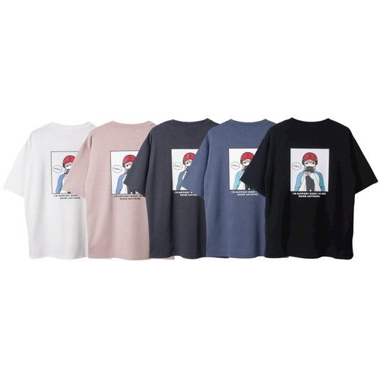 RED CAP GIRL Cat With Girl Cool Touch Tee