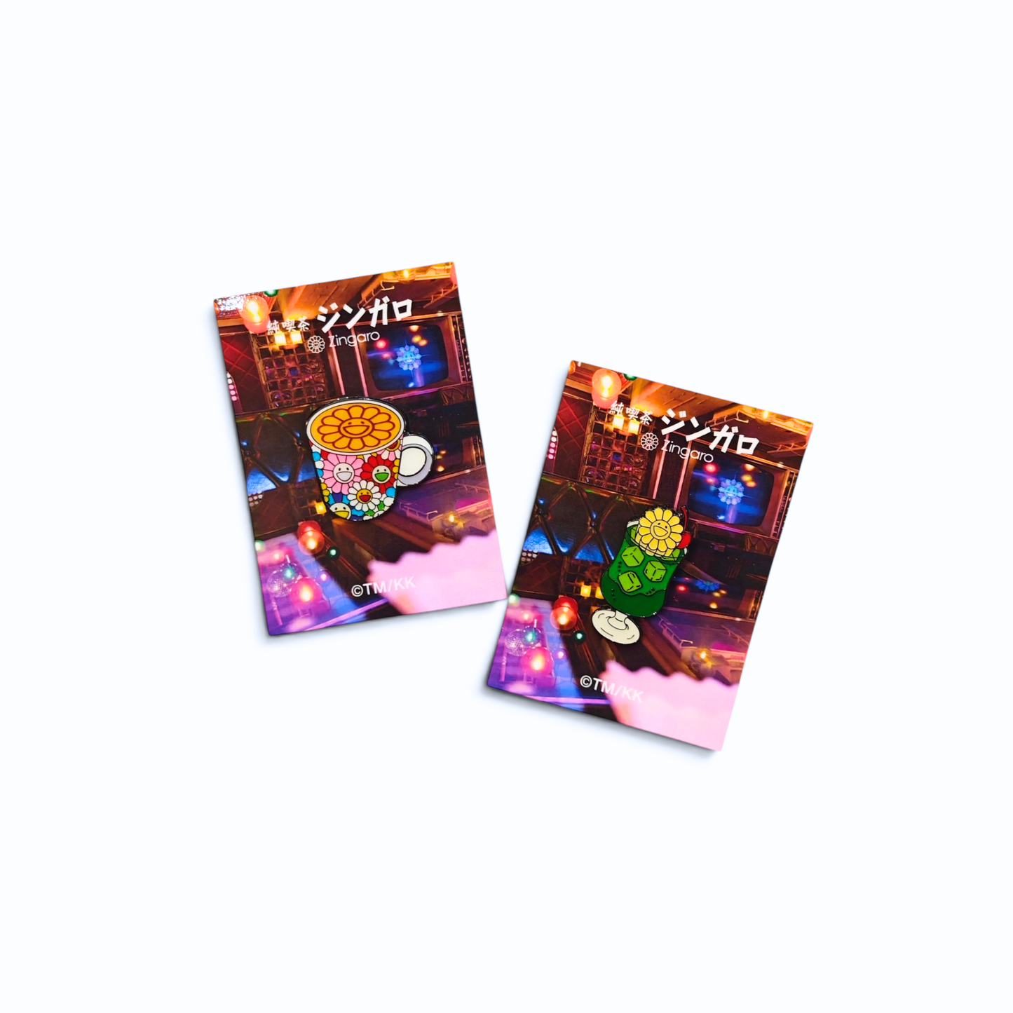 村上隆 Takashi Murakami Cafe Zingaro Limited Metal Pin