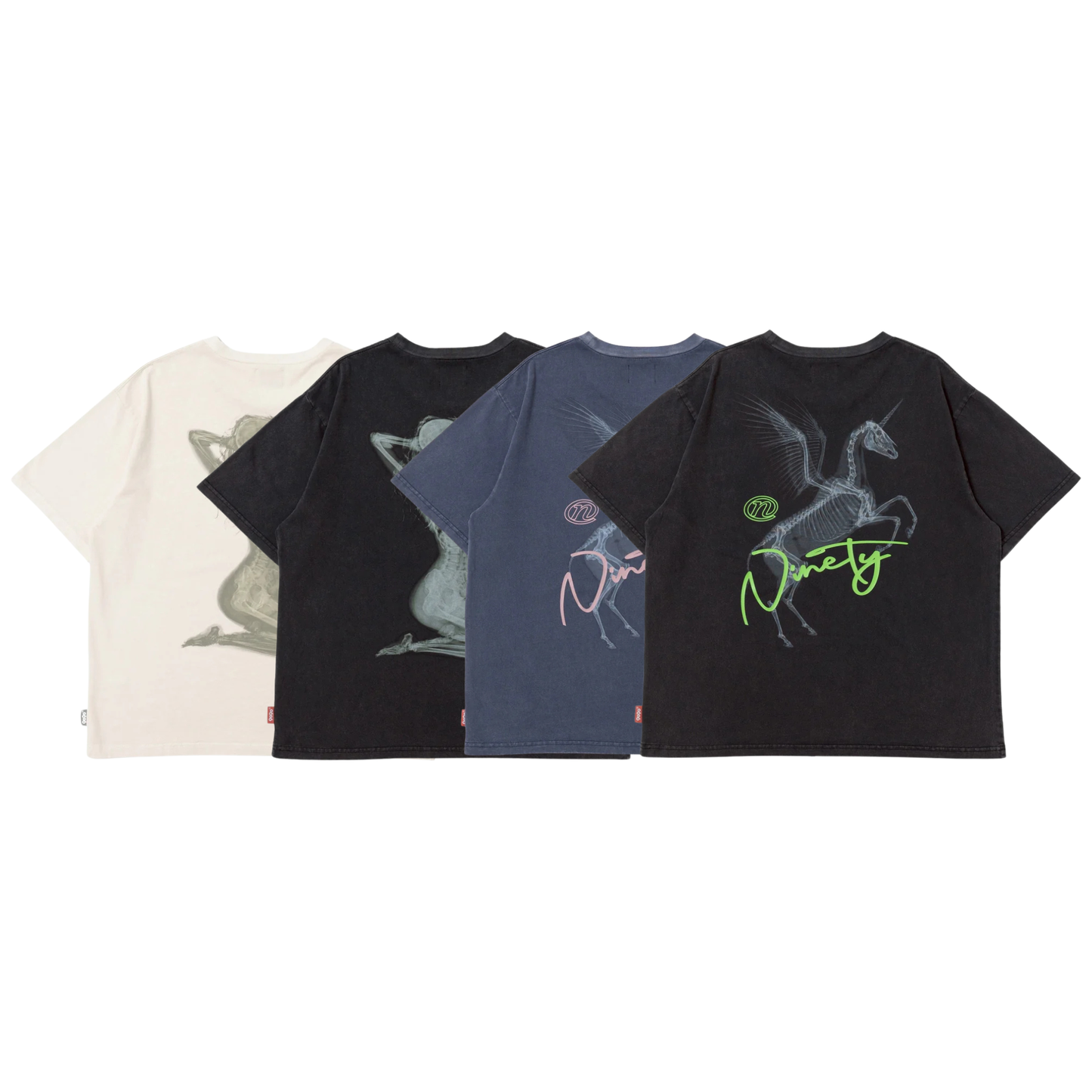 (預訂) 9090 Ninety X-ray Bone Graphic Tee *Glow in the dark (約7-14個工作天到貨)