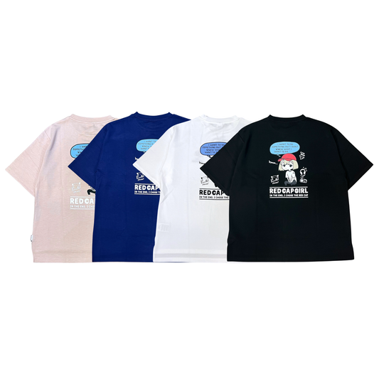 RED CAP GIRL Cartoon Girl Cool Touch T-Shirt