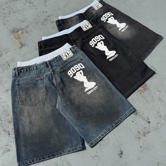 (預訂) 9090 Sexy Logo Layered Buggy Jorts (9/5 18:00 截單)