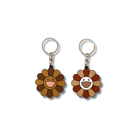 村上隆 Takashi Murakami Flower Rubber Keyring (Cafe Zingaro Limited)