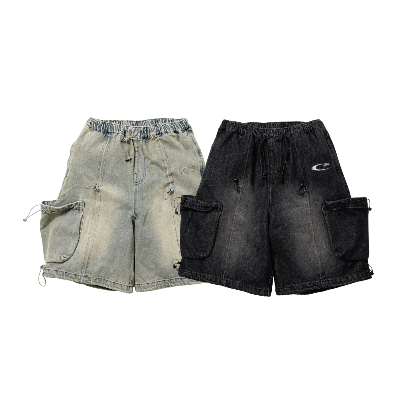 CPG ANOMALY CORD DENIM HALF PANTS