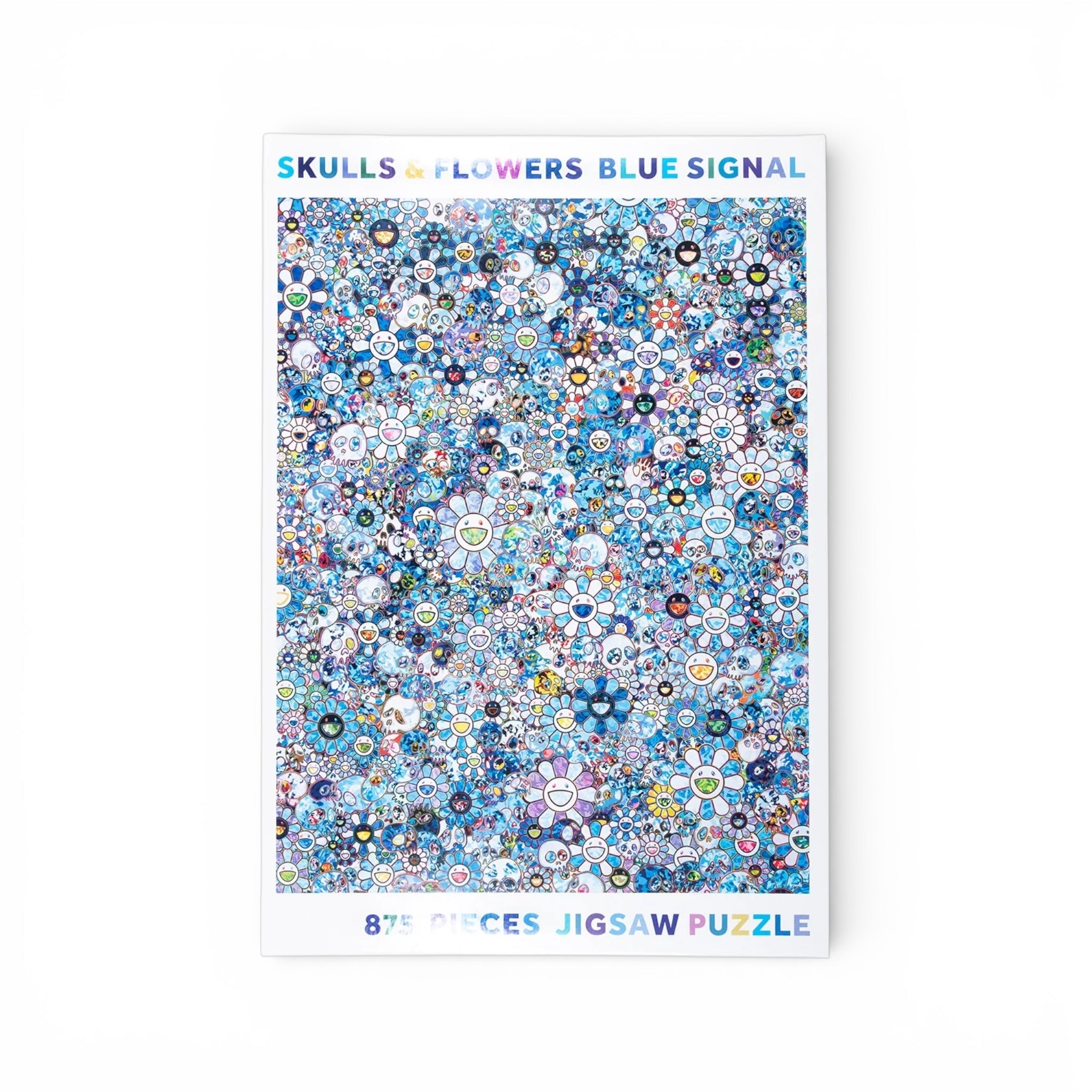 村上隆Takashi Murakami Skull & Flower Jigsaw Puzzle (875Pic