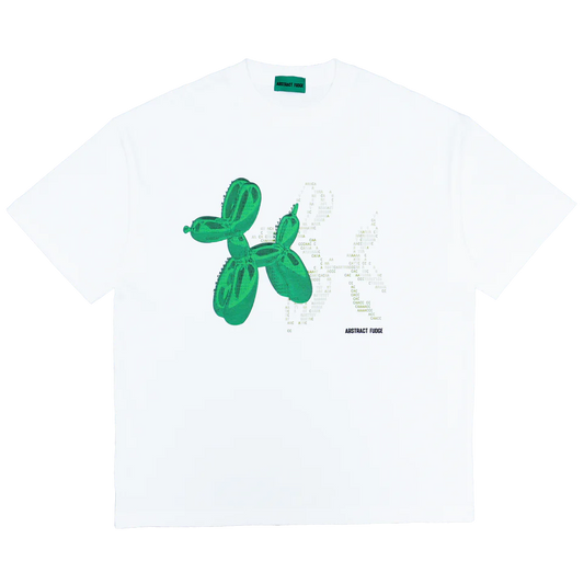 Abstract Fudge Digital Balloon Tee (White)