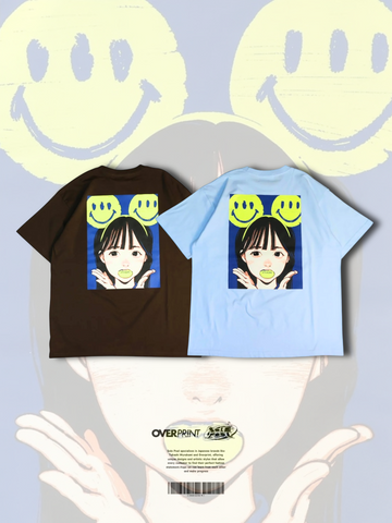 Over Print Pop Art Tee Ver:24 (YELLOW ICONIC)