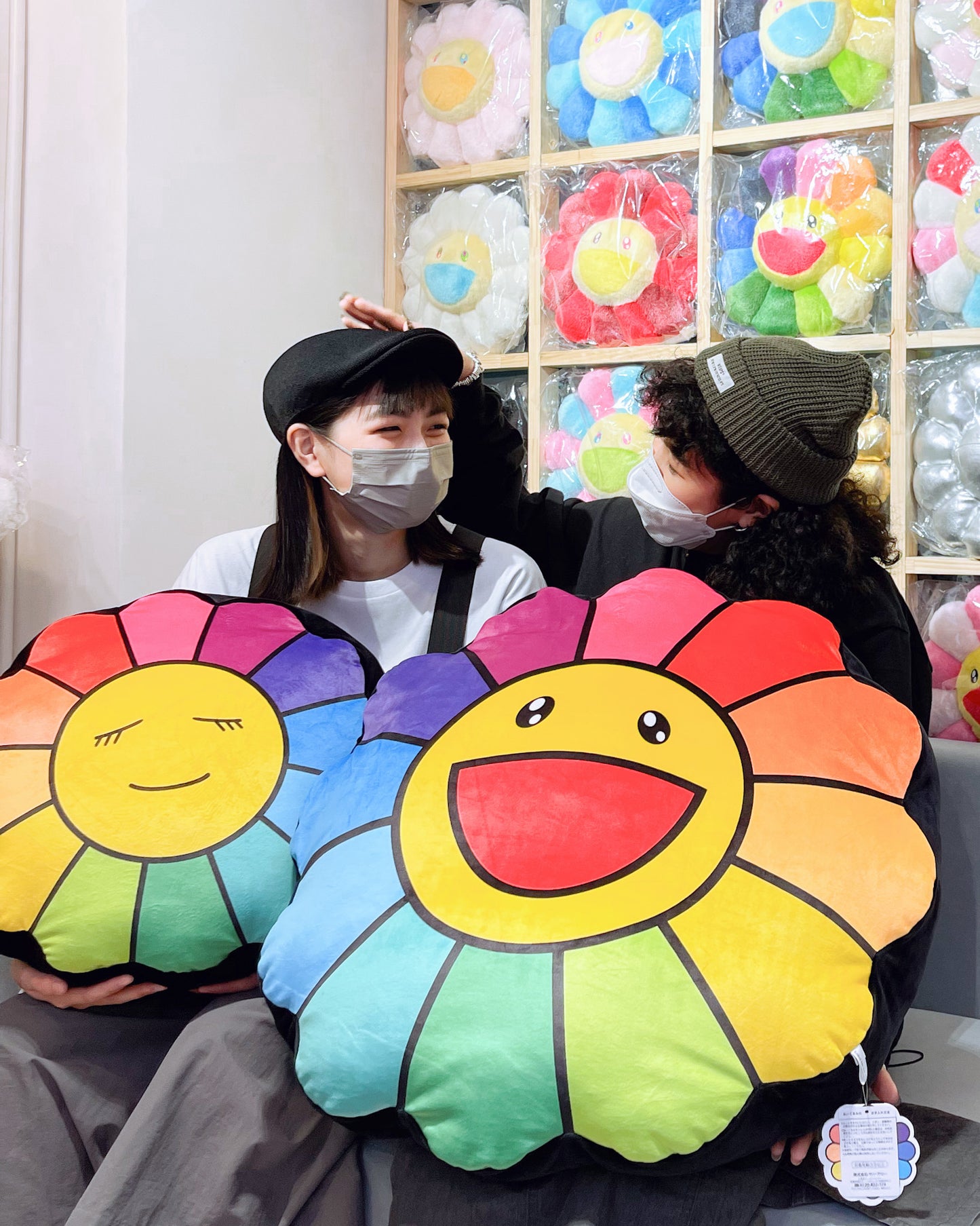 村上隆 Takashi Murakami Kin Taro Flower Cushion