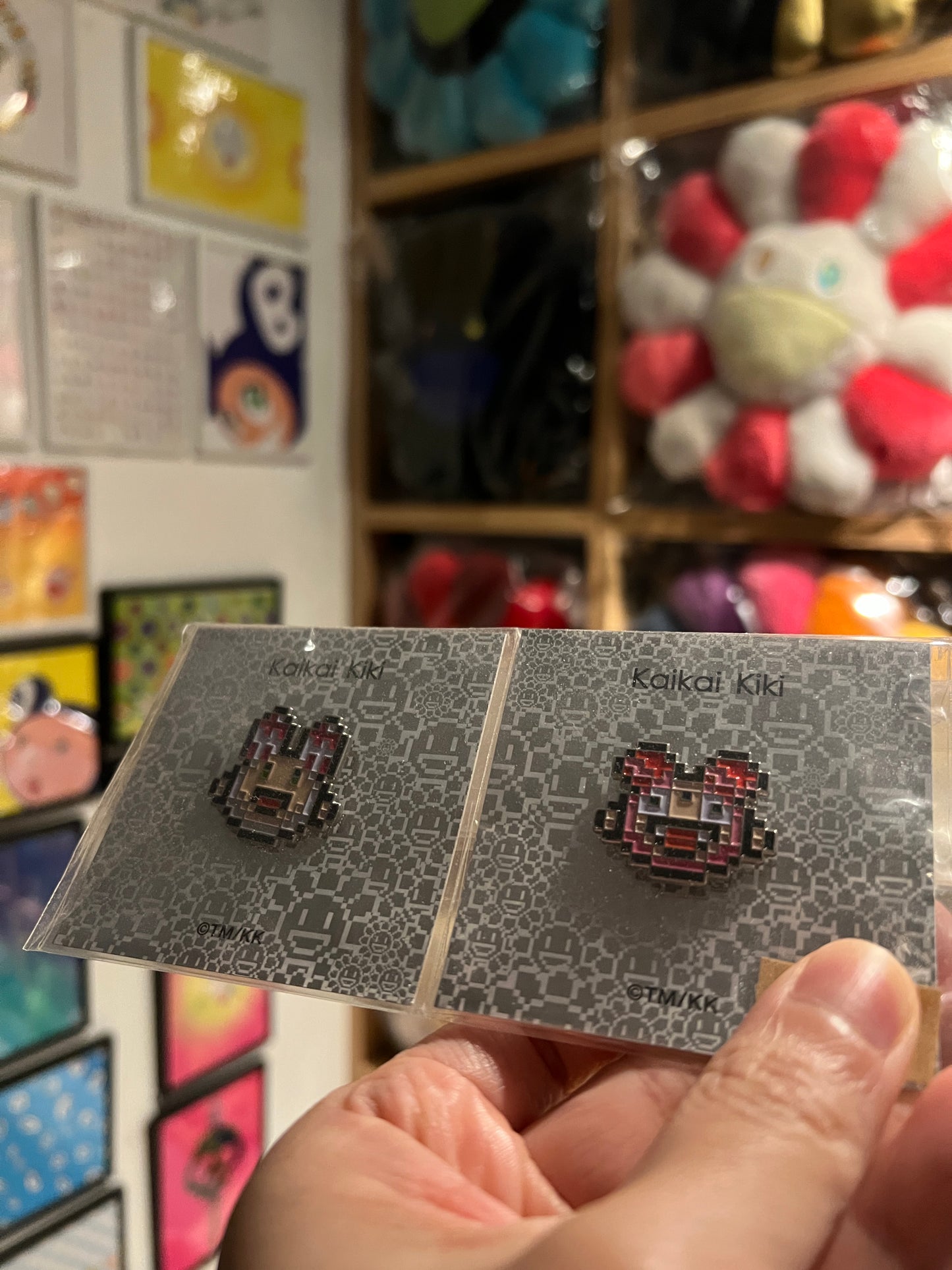 村上隆 Takashi Murakami Metal Pin Set (Kaikai & Kiki)