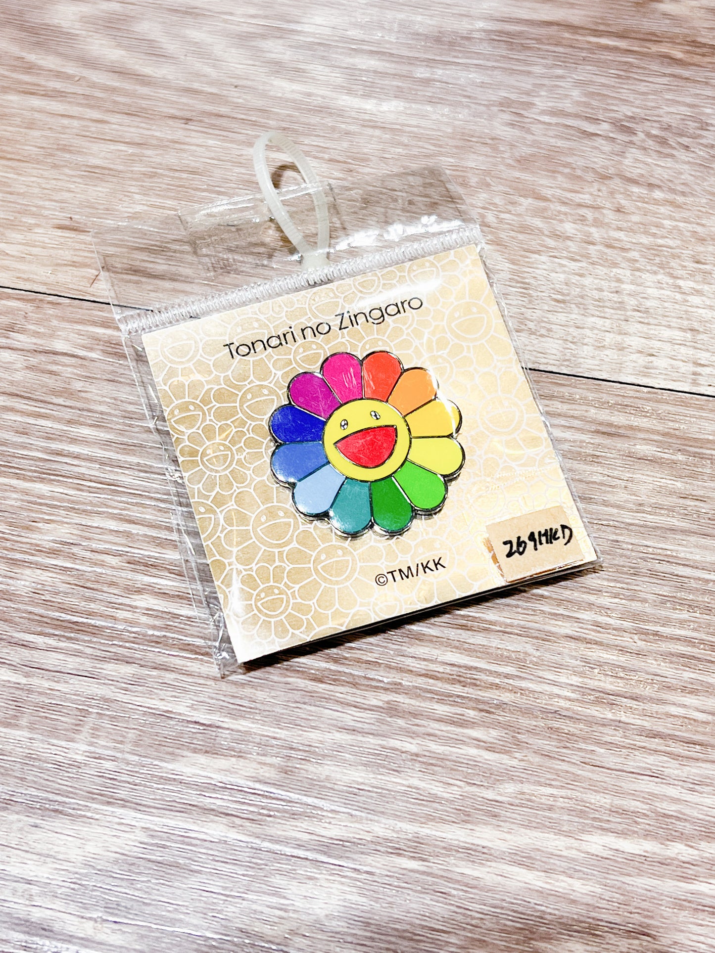 村上隆 Takashi Murakami Flower Metal Pin