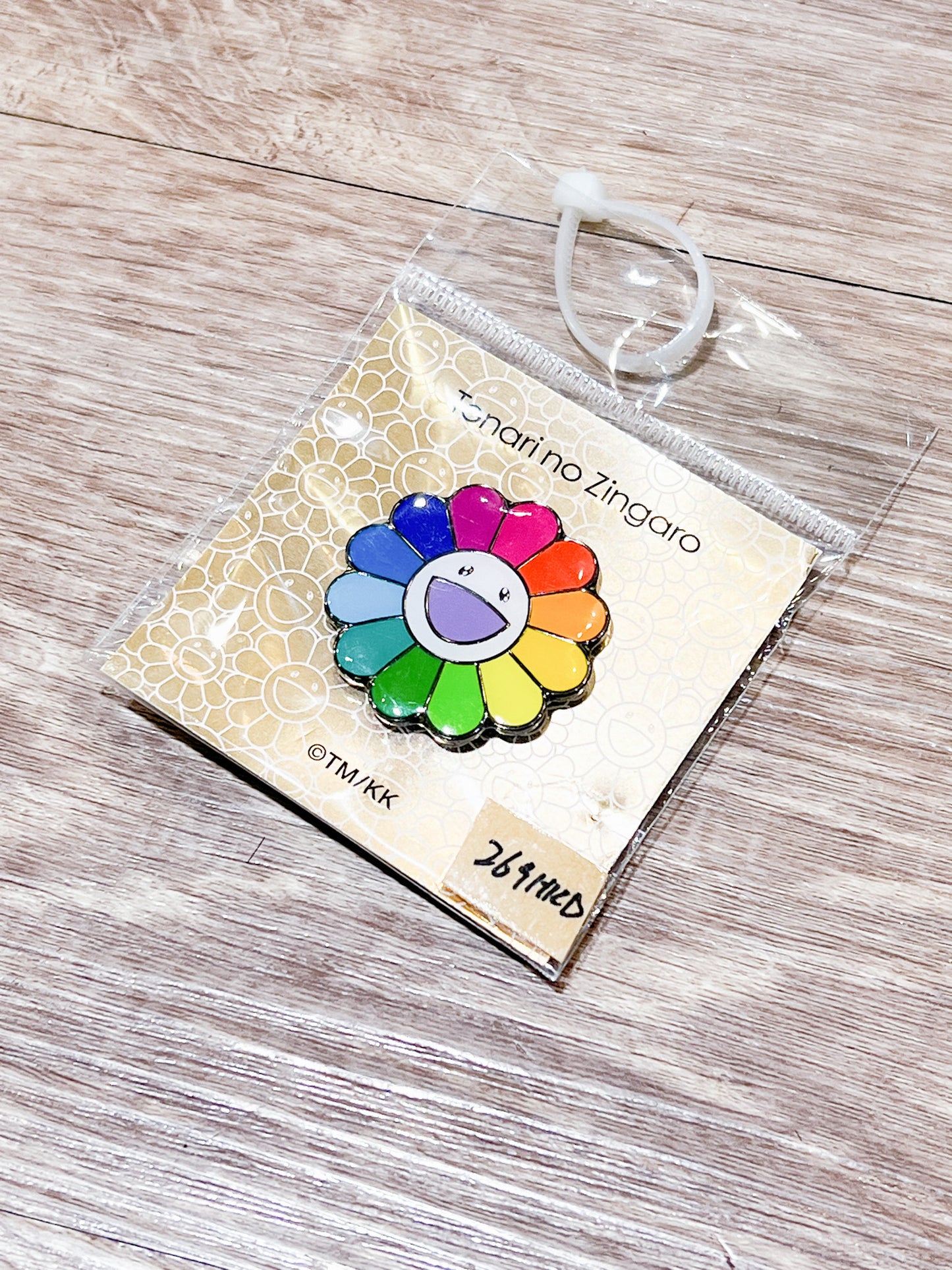 村上隆 Takashi Murakami Flower Metal Pin