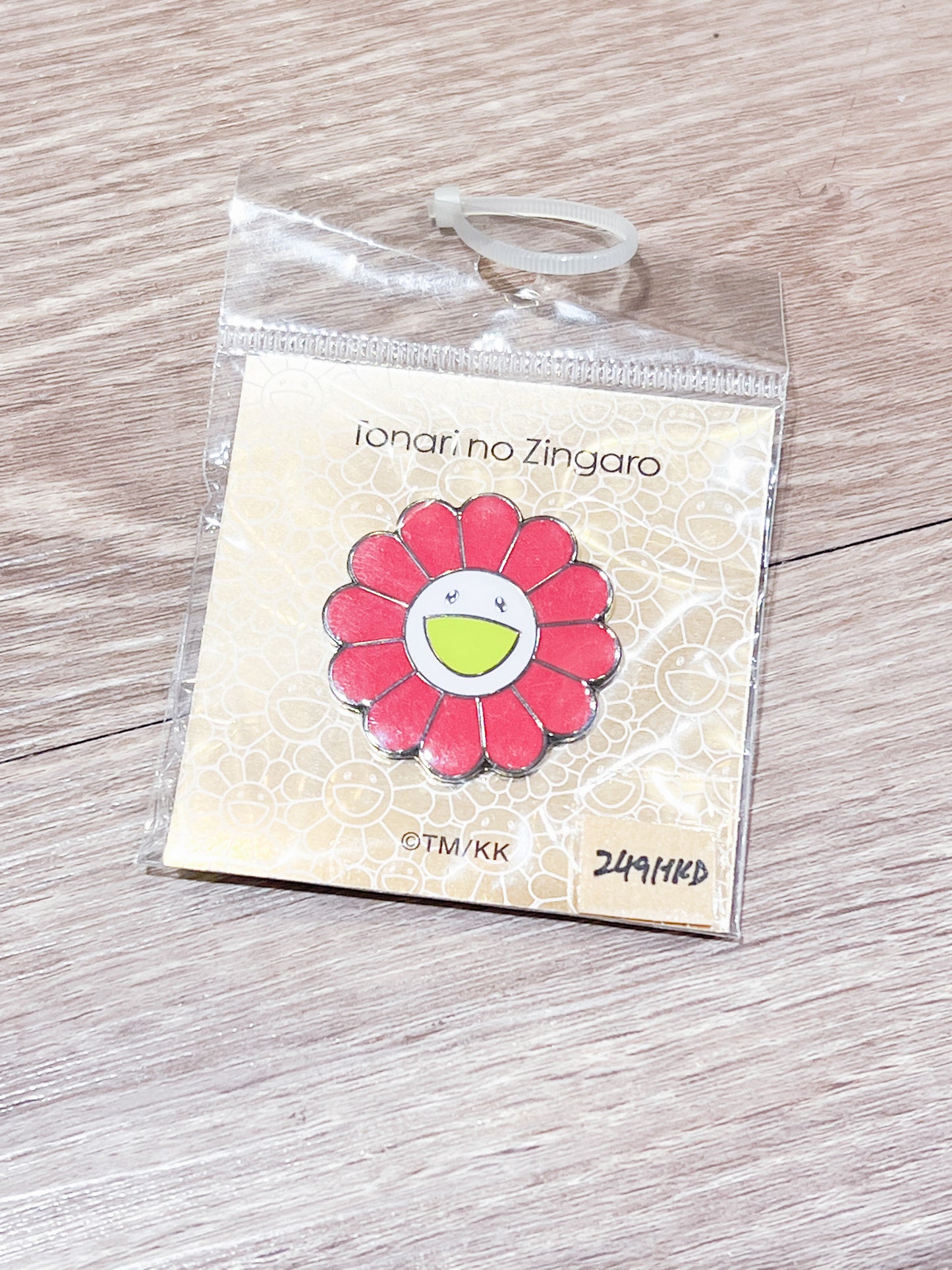 村上隆 Takashi Murakami Flower Metal Pin