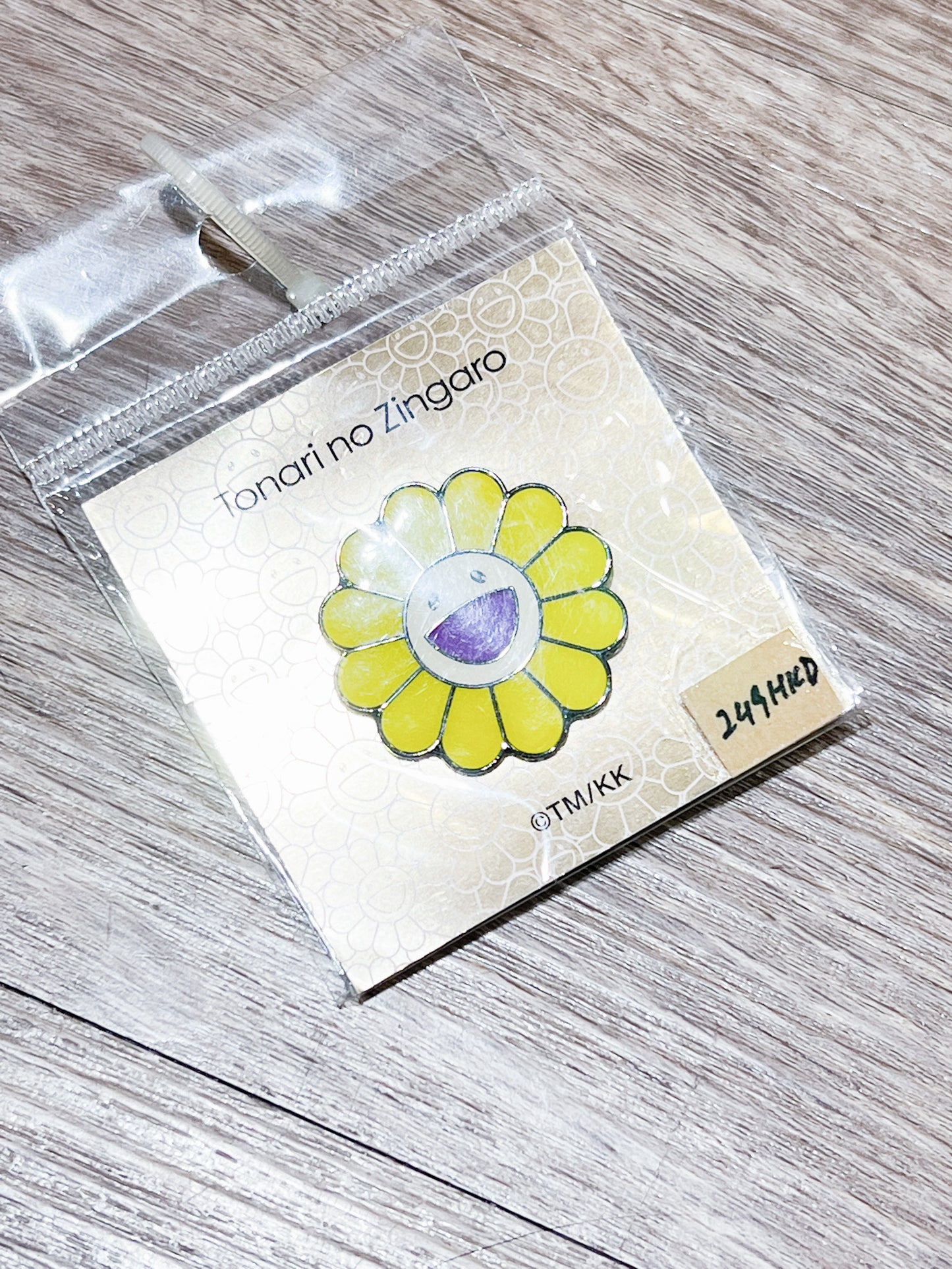 村上隆 Takashi Murakami Flower Metal Pin