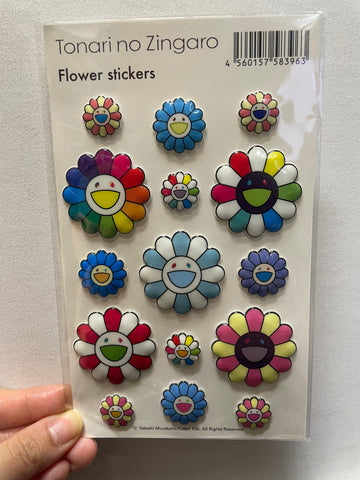 Kaikaikiki Zingaro Pump Flower Stickers