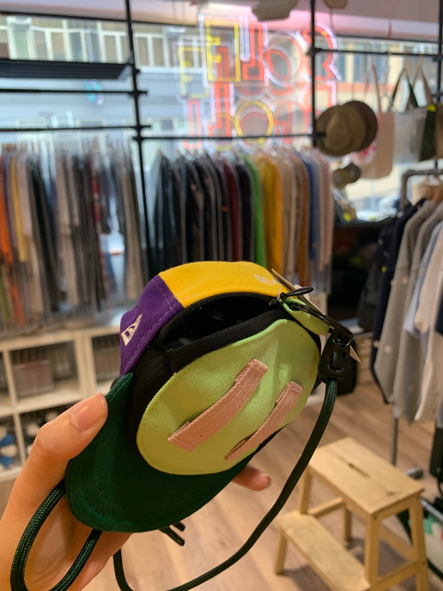 Newera × BEAMS BOY Cap Coins Case